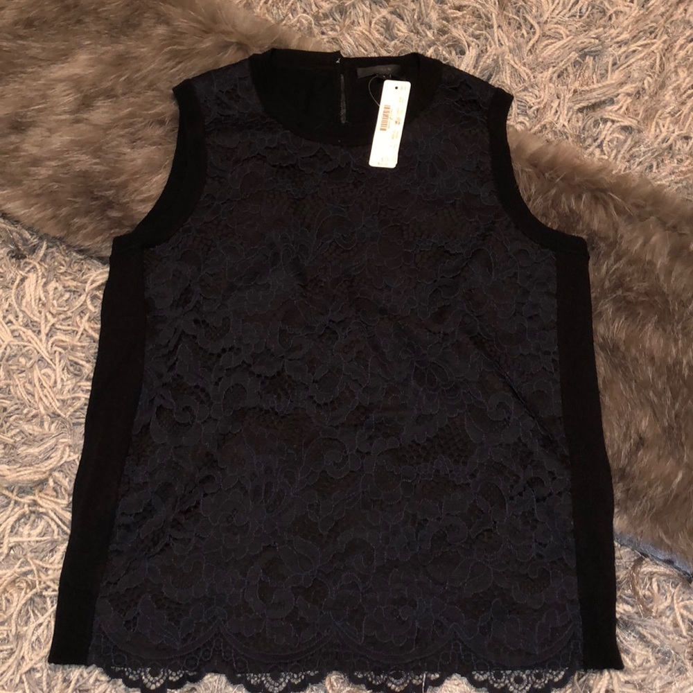 Brand New Lace J crew top